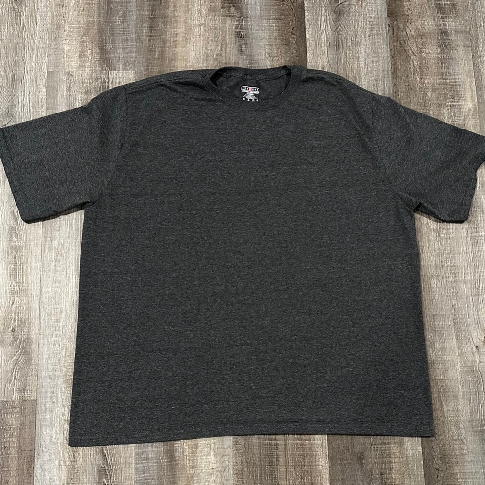 💞 Men’s XL Heather Gray Jerzees Tee